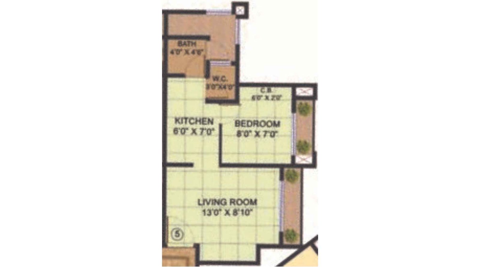 Bhoomi-Acres-Floor-Plan-J-K-Wing-1-BHK-Unit-Plan-5