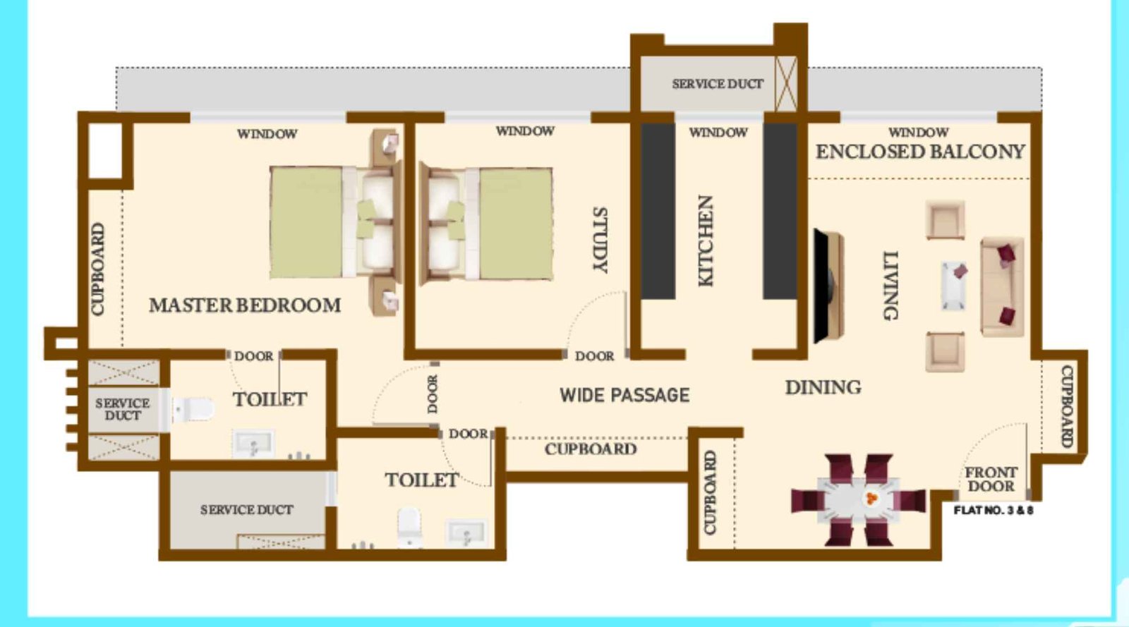 Bhoomi-Acres-Floor-Plan-L-Wing-2-BHK-Unit-Plan-3-and-8