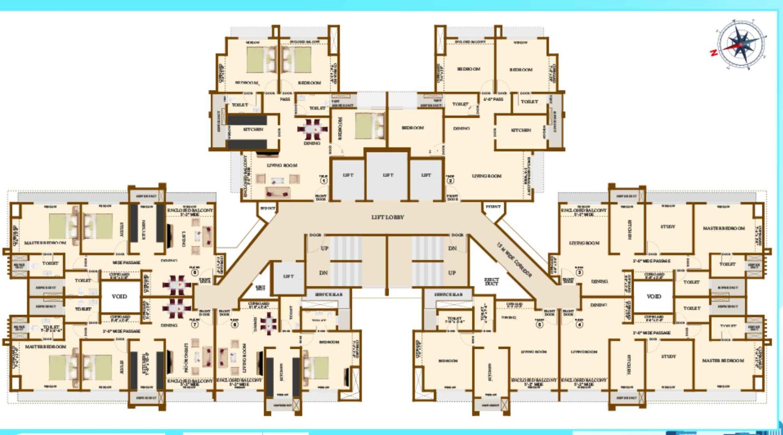 Bhoomi-Acres-Floor-Plan-L-Wing